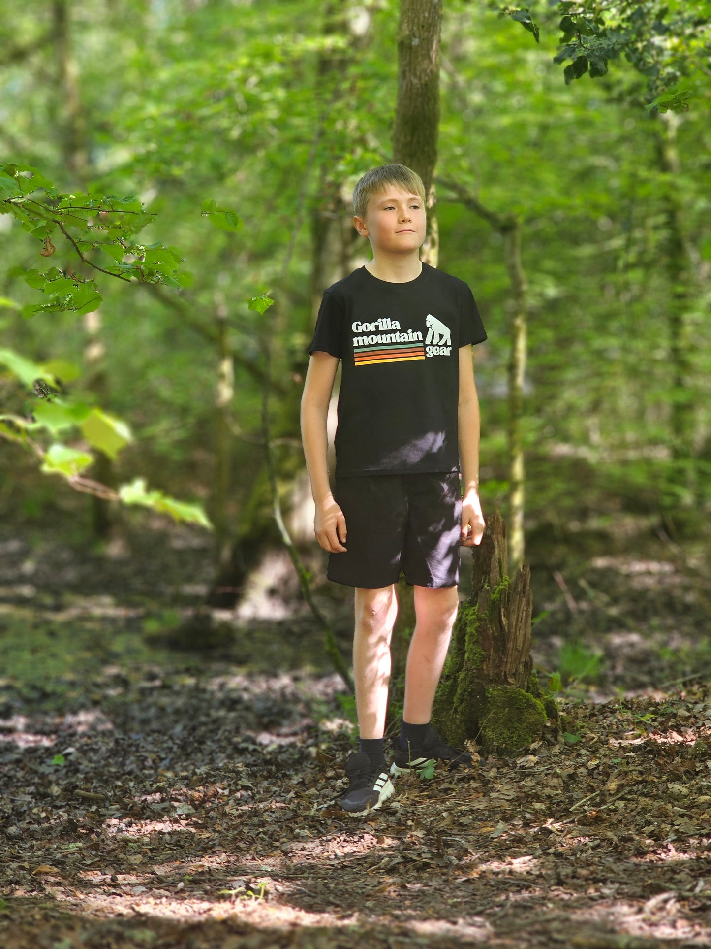 Kids Short Sleeve Originals T Shirt Black