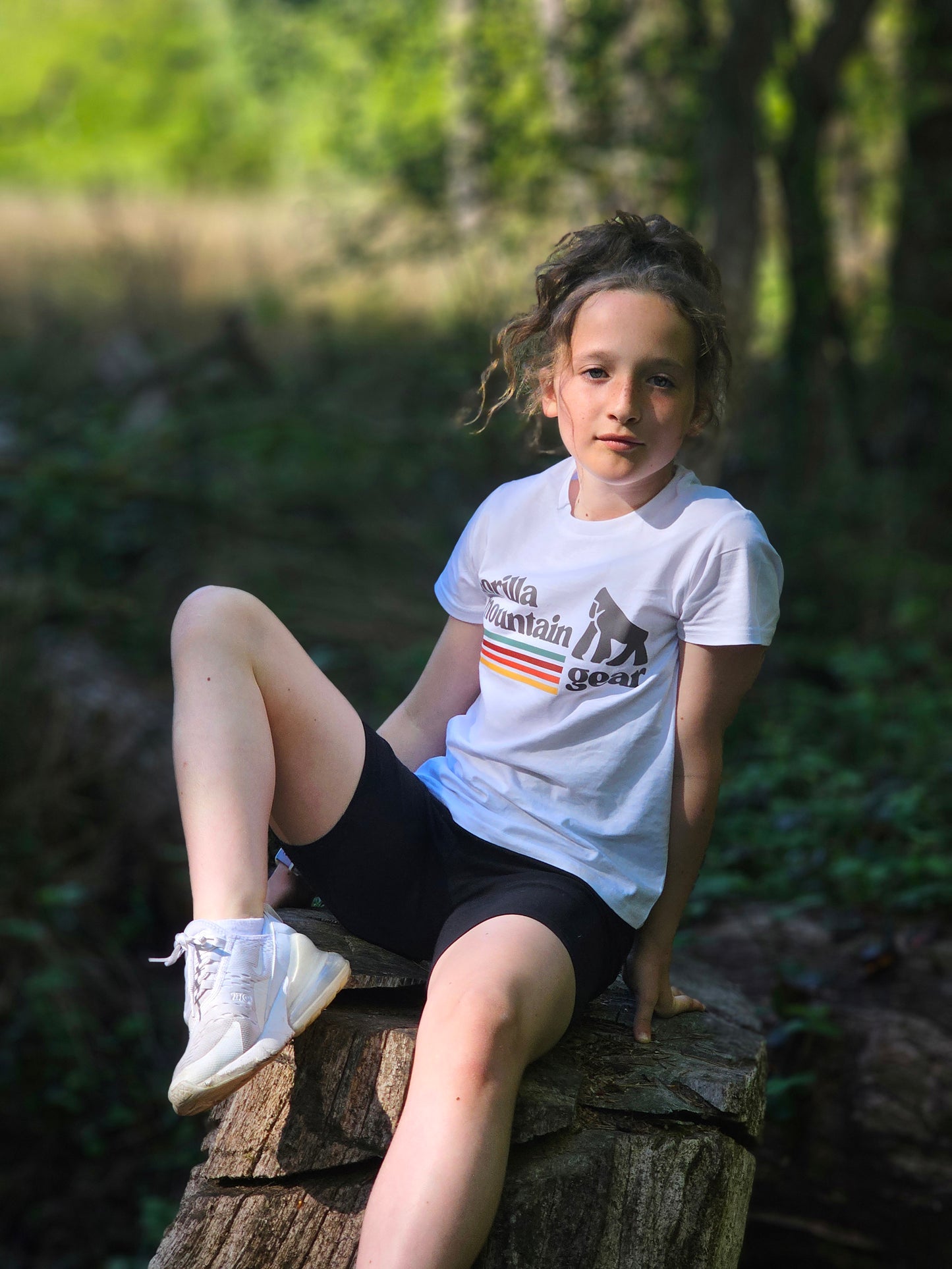 Kids Short Sleeve Originals T Shirt White