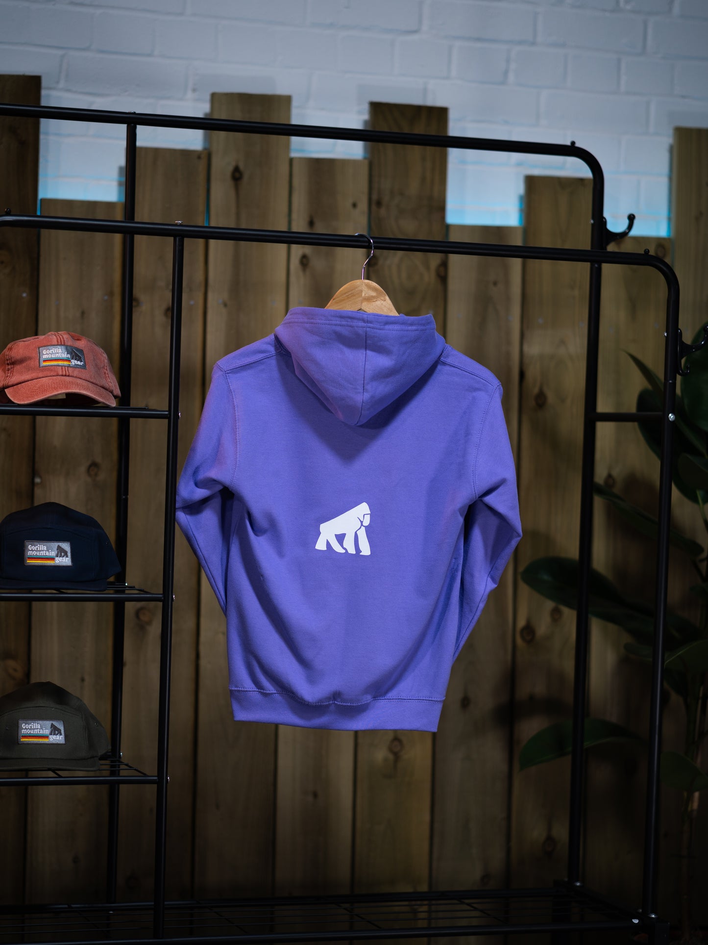 Kids' Purple Originals Logo Hoodie