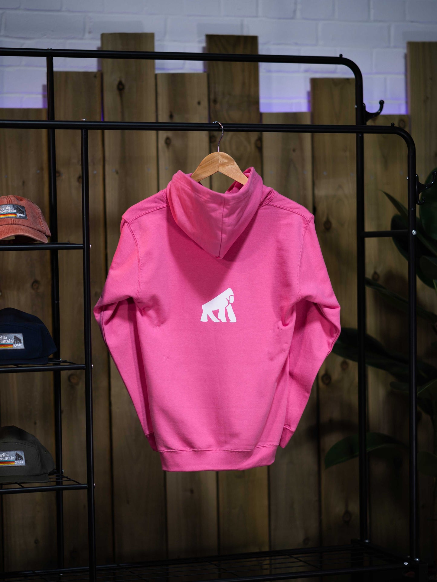 Kids' Pink Originals Logo Hoodie