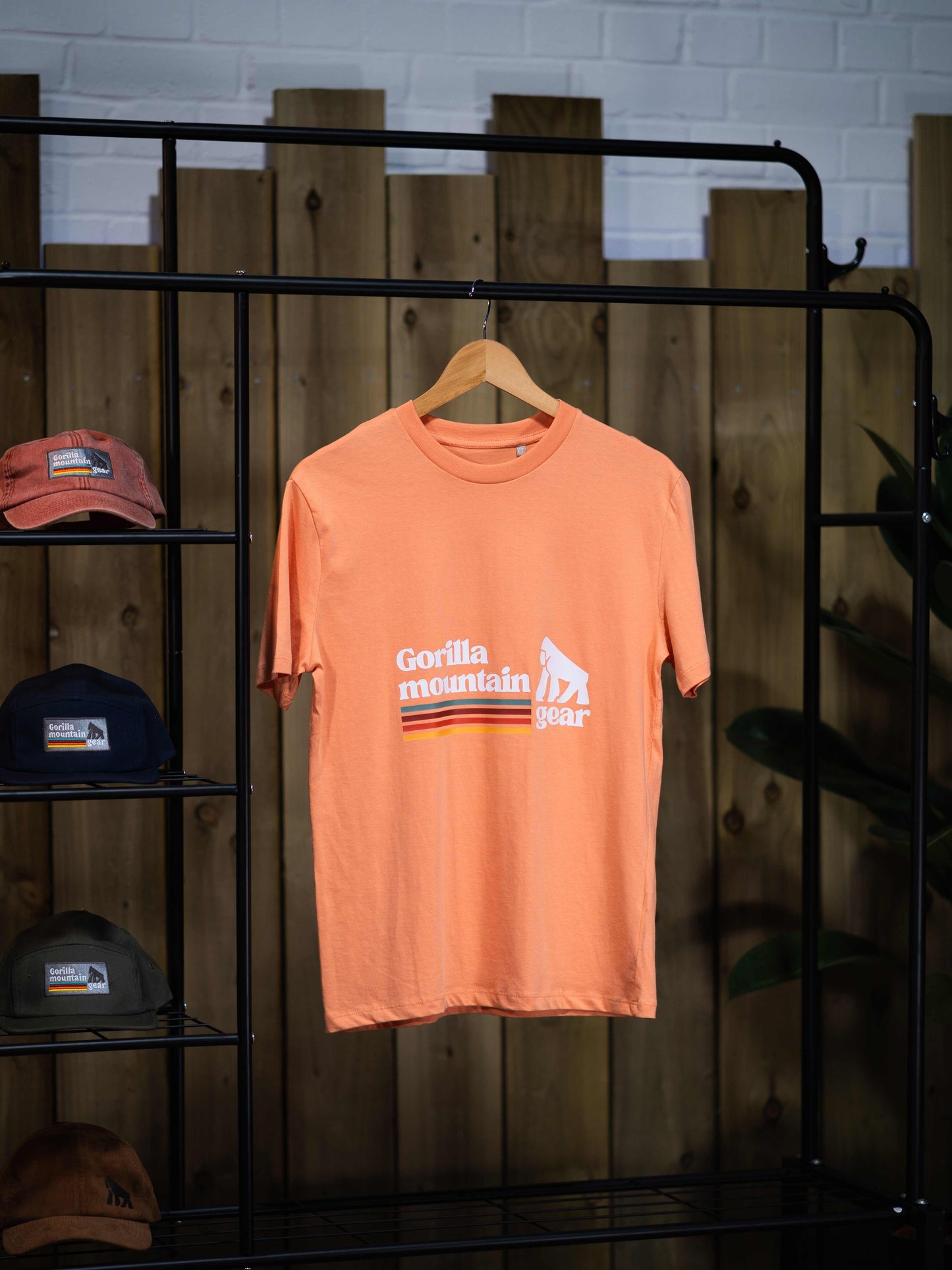 Pastel Peach Originals Logo T-Shirt