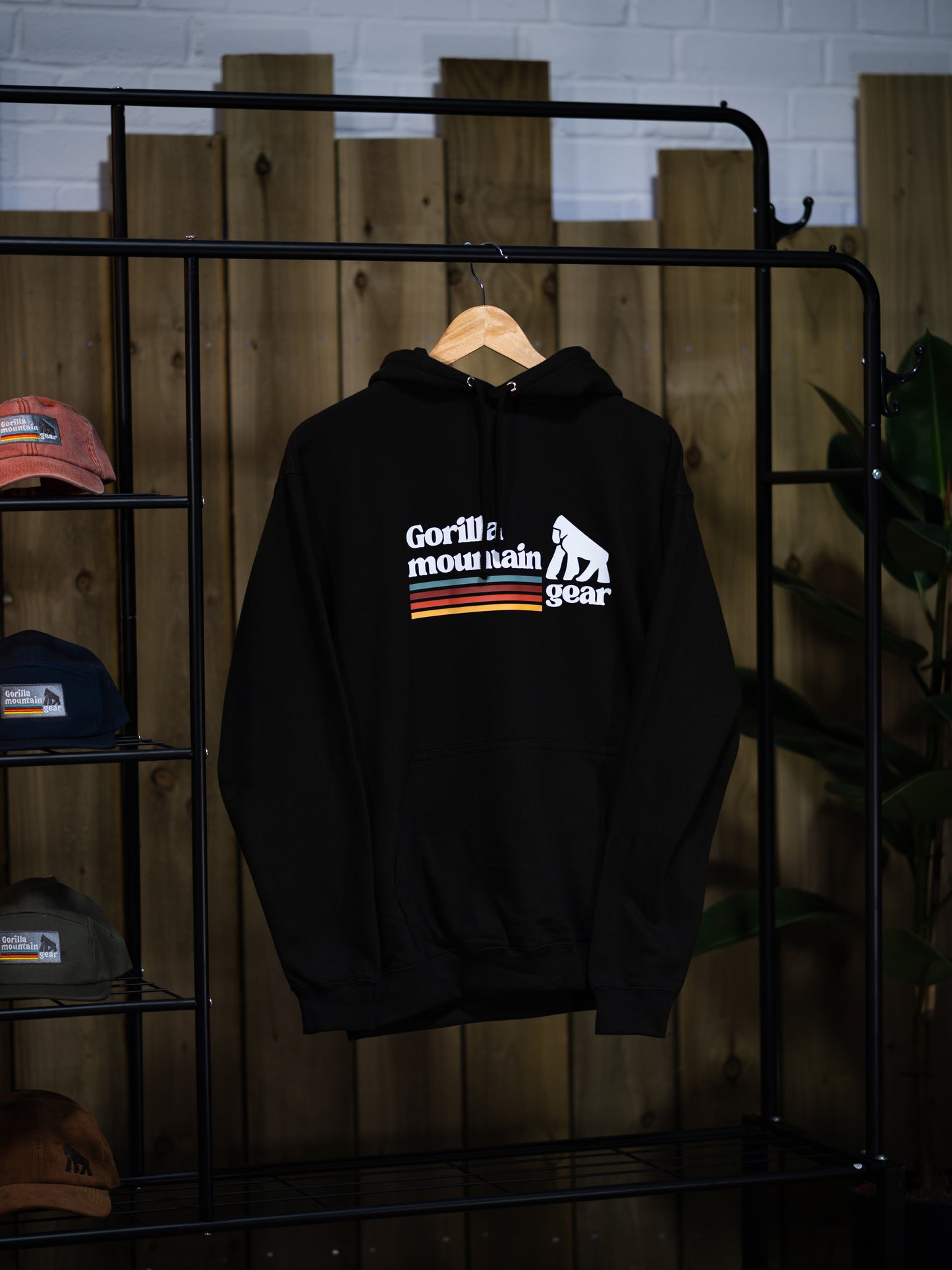 Black Originals Logo Hoodie