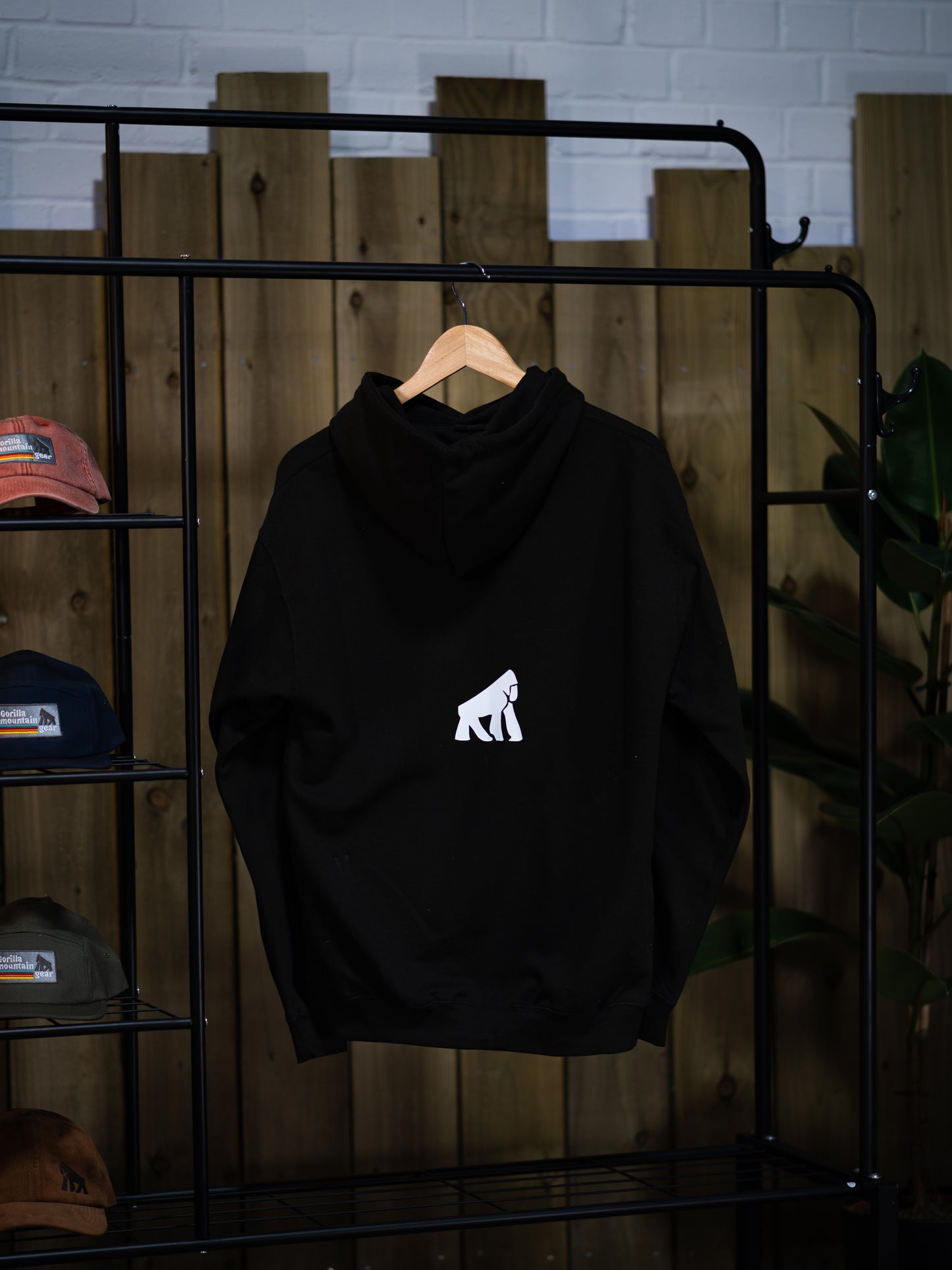 Black Originals Logo Hoodie