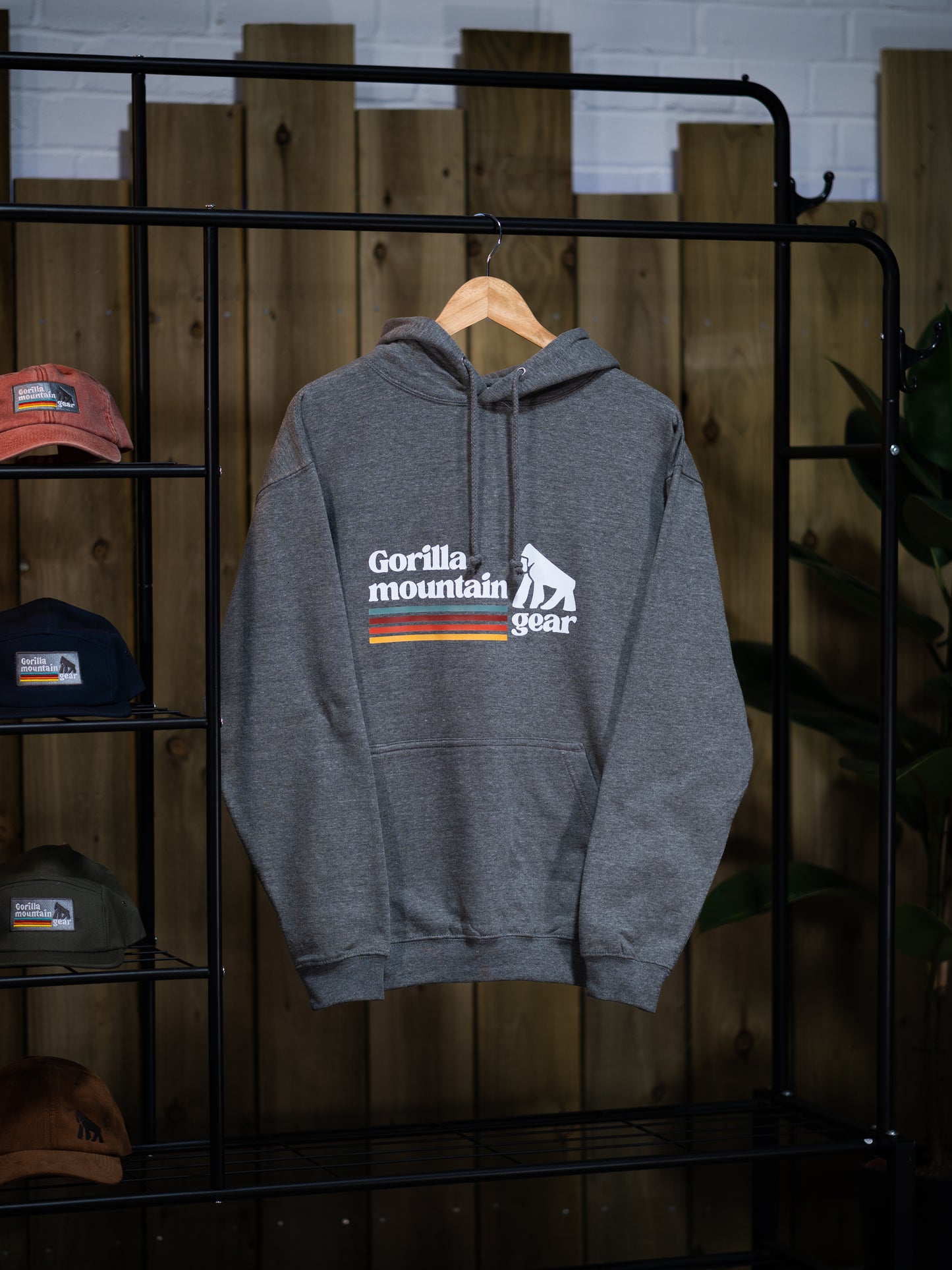 Grey Originals Logo Hoodie