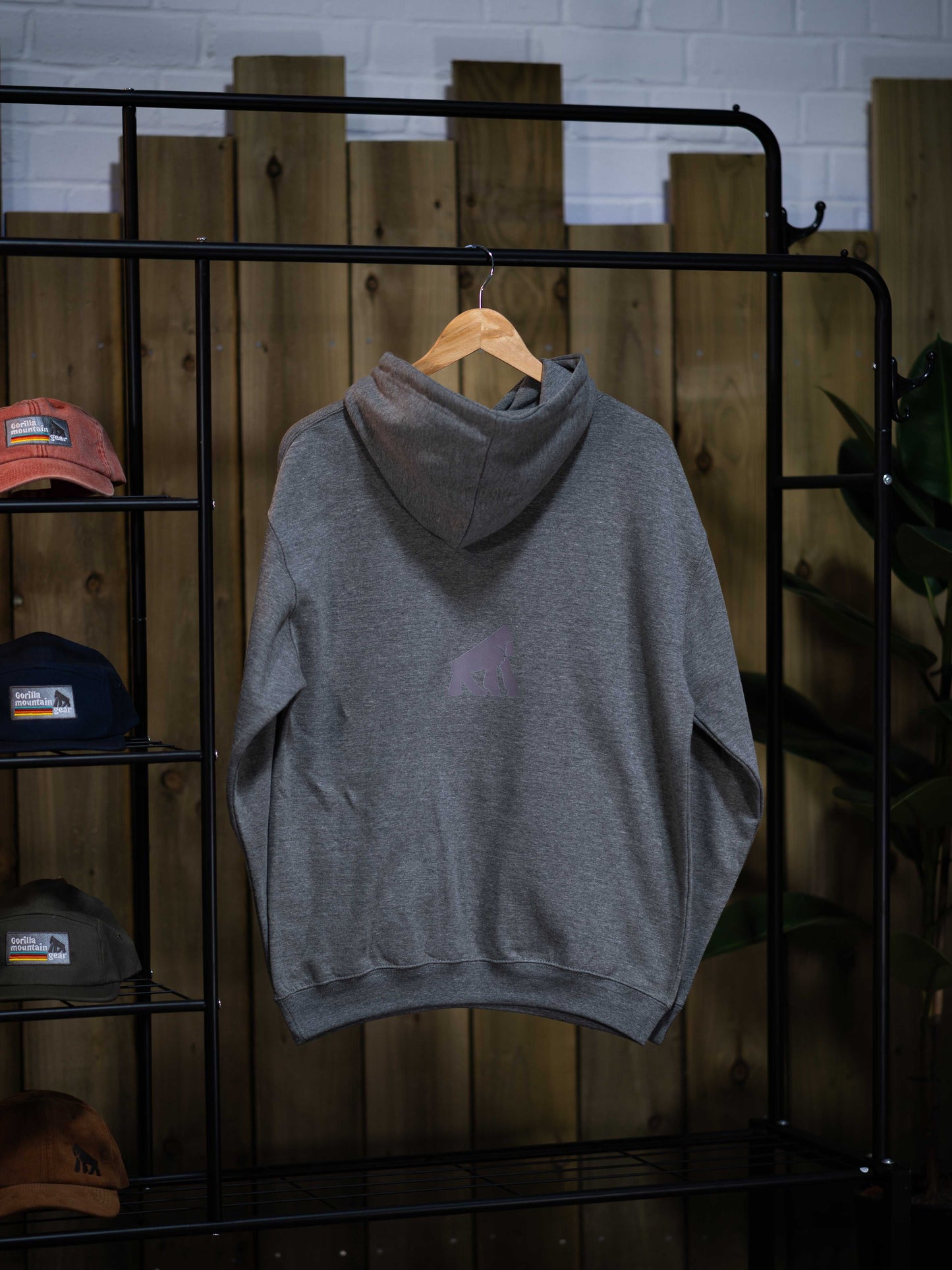 Grey Originals Logo Hoodie