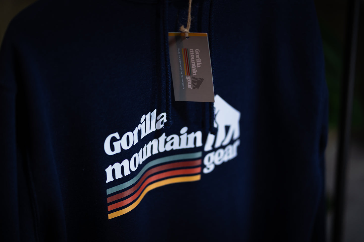 Navy Originals Logo Hoodie
