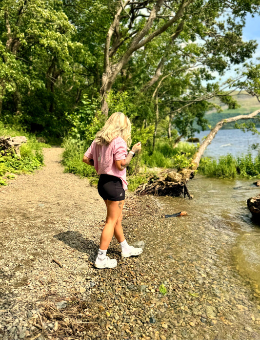 Pastel Pink Originals Logo T-Shirt