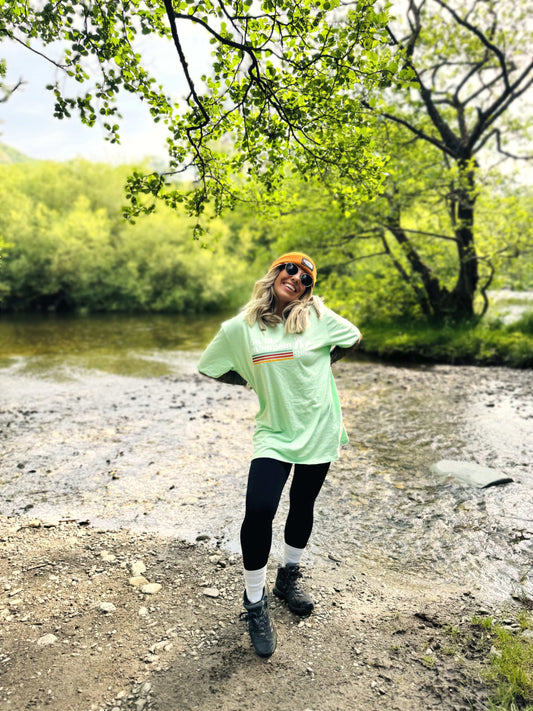 Pastel Sea Green Originals Logo T-Shirt