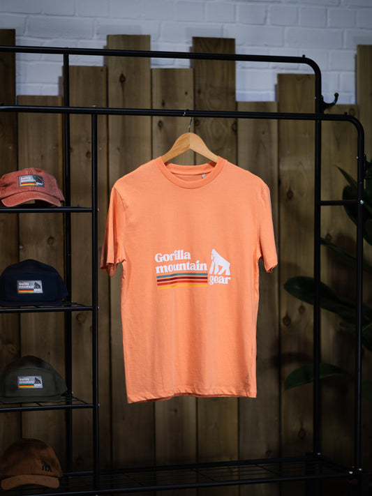 Pastel Peach Originals Logo T-Shirt