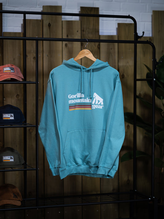 Pastel Turquoise Originals Logo Hoodie
