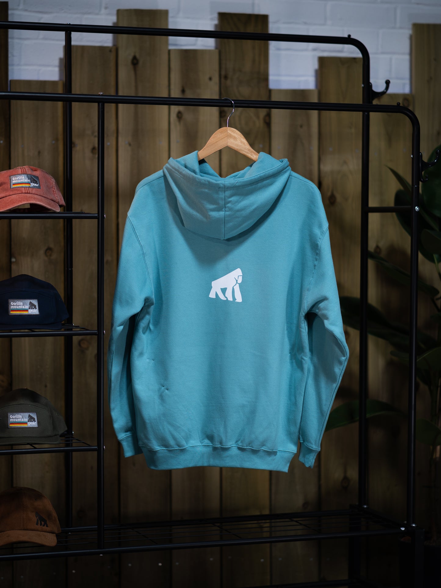 Pastel Turquoise Originals Logo Hoodie
