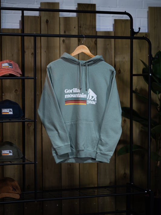 Pastel Green Originals Logo Hoodie