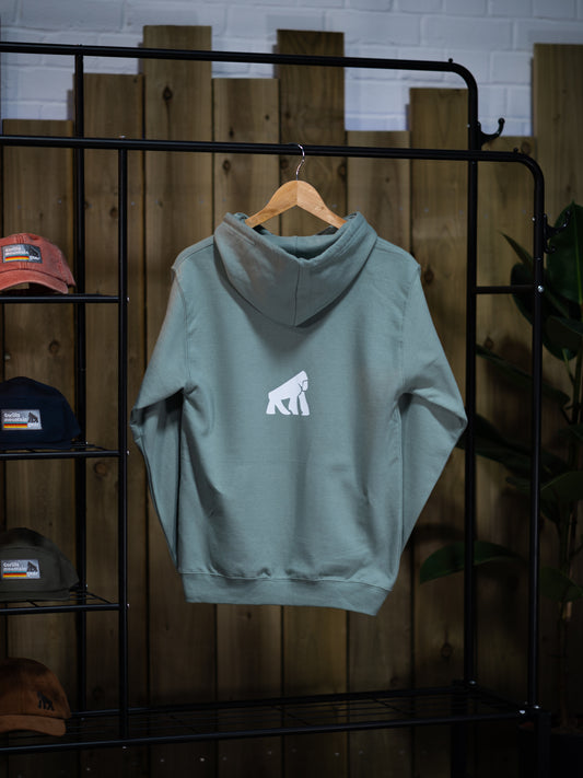 Pastel Green Originals Logo Hoodie