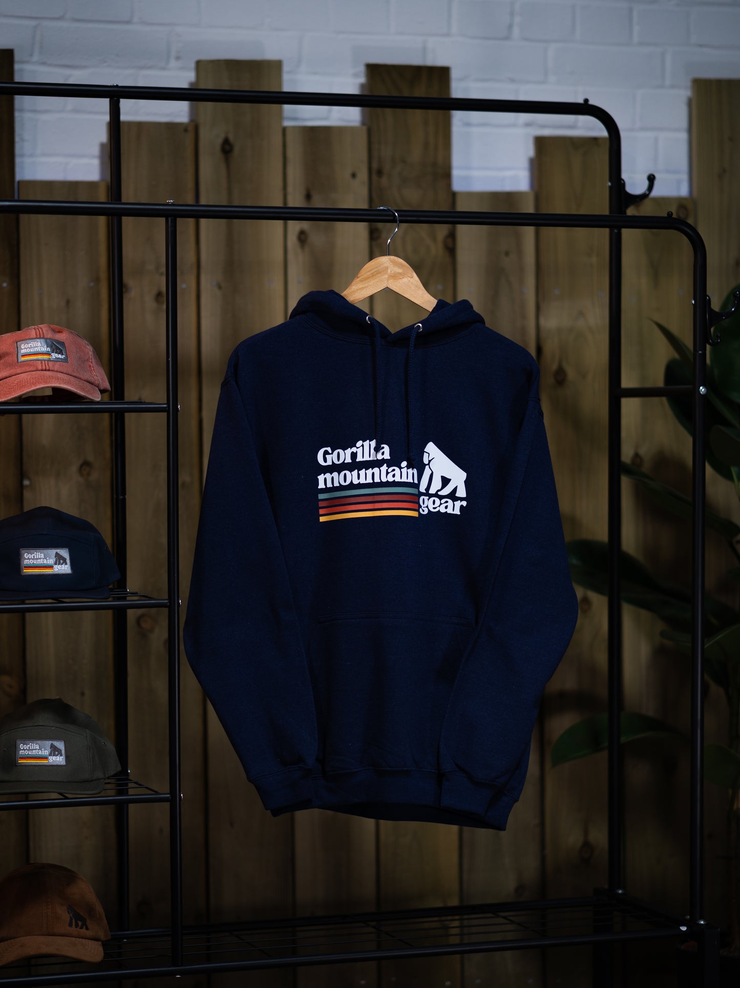 Navy Originals Logo Hoodie
