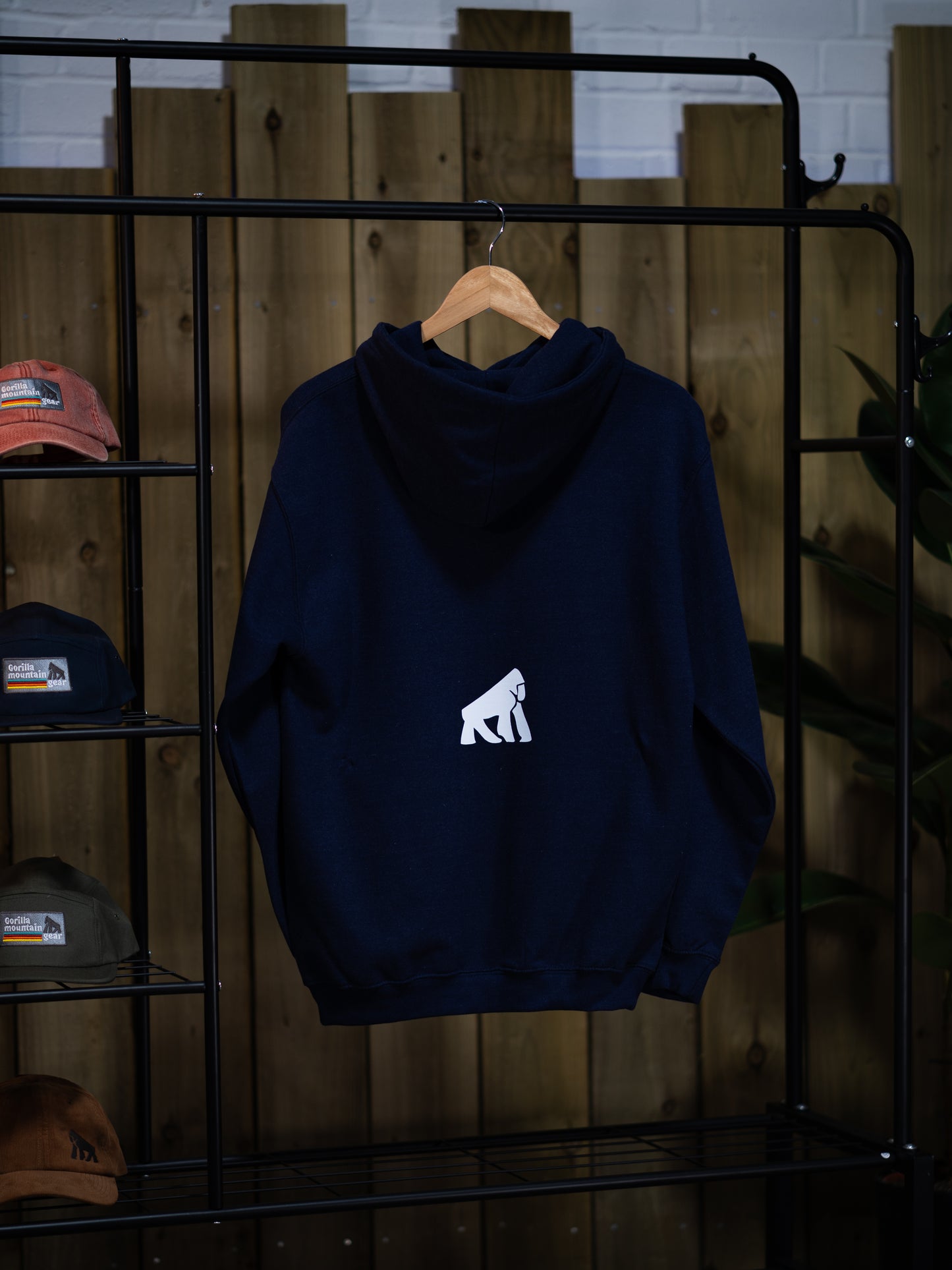 Navy Originals Logo Hoodie