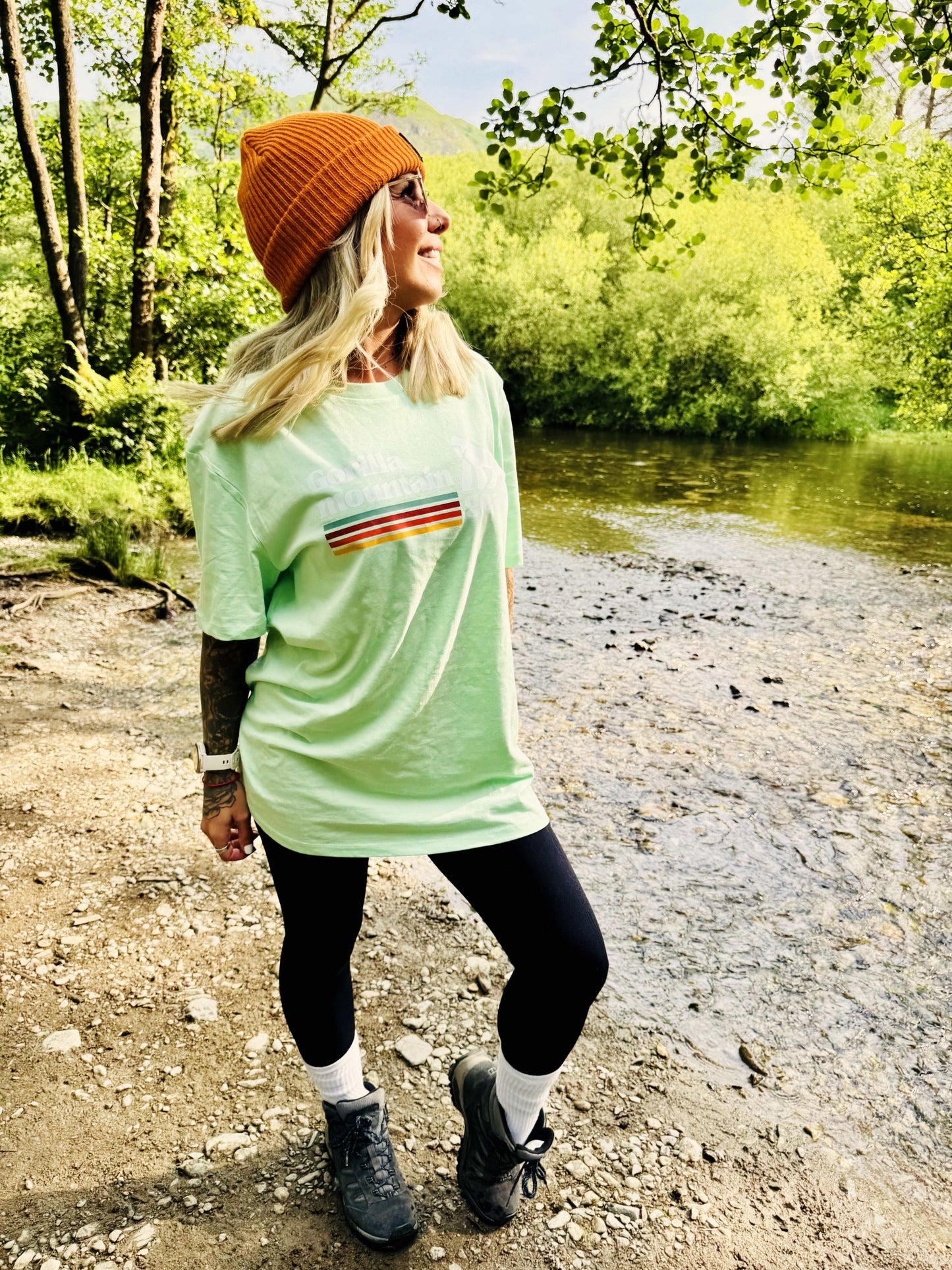 Pastel Sea Green Originals Logo T-Shirt